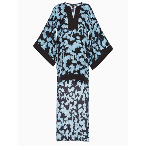 BCBG Worina Ginkgo Kimono Sleeve Tunic Dress XS/S - Picture 3 of 8